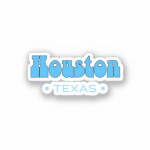 Houston Texas Sticker
