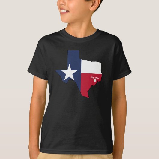Houston, Texas T-shirt (Voorkant)