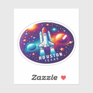 Houston, Texas, Verenigde Staten - NASA Sticker