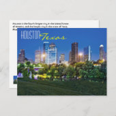 Houston, Texas, VS Briefkaart (Voorkant / Achterkant)