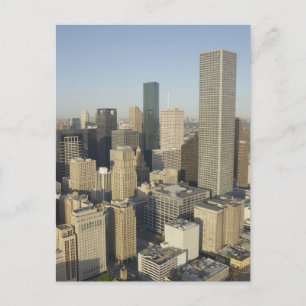 Houston van de binnenstad briefkaart