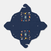 Houston We Have A 8 Year Old 8th Birthday Party Bedankdoosjes (Uitgevouwen)