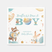 Houston We hebben een jongen buiten de ruimte Servet (Voorkant)