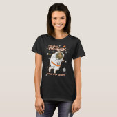 Houston Wheek Have a Problem Guinea Pig Astronaut T-shirt (Voorkant volledig)