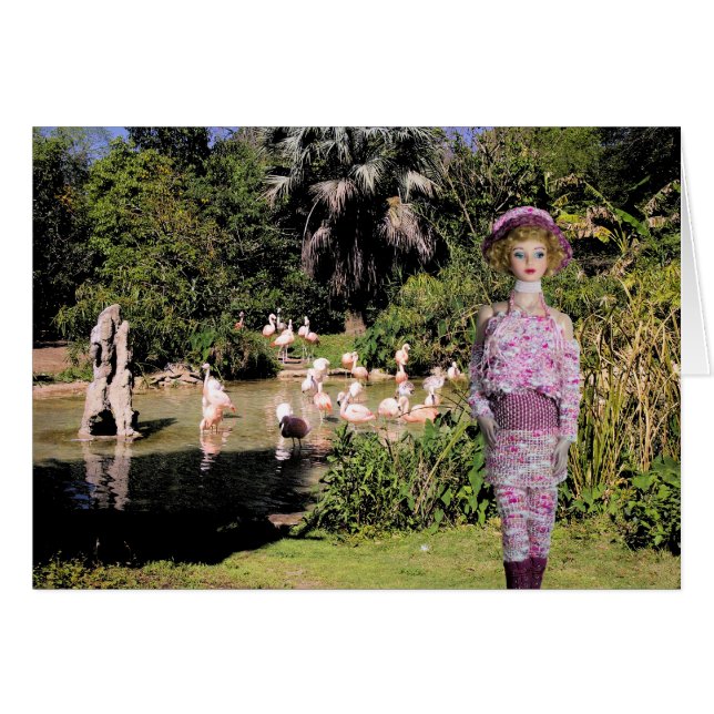 HOUSTON ZOO SCENE FOTO MONTAGE (Voorkant Horizontaal)