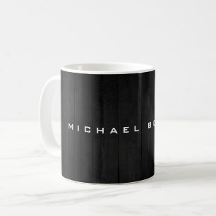 Hout Achtergrondplaat Minimalistisch Modern Jouw n Koffiemok