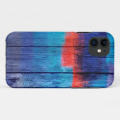  hout Acrylverf Case-Mate iPhone Case (Achterkant (horizontaal))