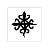 Hout Adinkra kunststempel - Unity Rubberstempel (Afrduk)