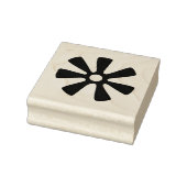 Hout Adinkra (Wijsheid) Rubber Stamp Rubberstempel (Stempel)