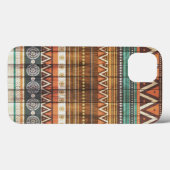 Hout Aztec iPhone 6 Hoesje iPhone 6 plus iPhone 5  (Achterkant (horizontaal))