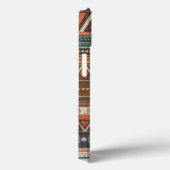 Hout Aztec iPhone 6 Hoesje iPhone 6 plus iPhone 5  (Achterkant / Rechts)
