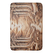 Hout Badmat (Voorkant Verticaal)