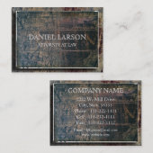 Hout, bewerkt, professioneel Visitekaartje (Voorkant / Achterkant)