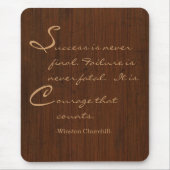 Hout blik muismat (Voorkant)