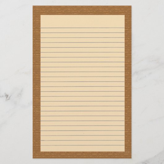 Hout, blikken, bakkerij briefpapier (Voorkant)