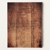 Hout bruin goud gereedschap huis reparaties bedrij planner (Achterkant)