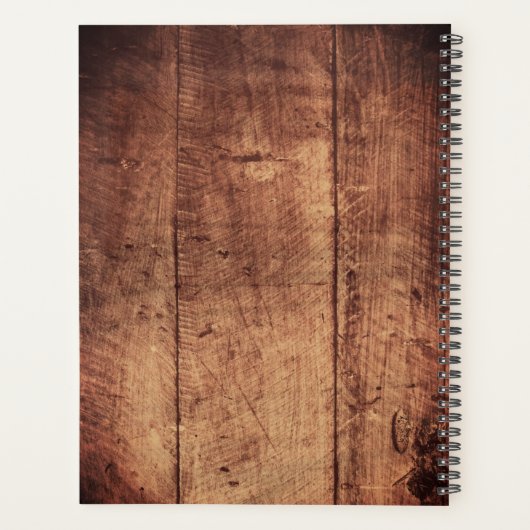 Hout bruin goud gereedschap huis reparaties bedrij planner (Achterkant)