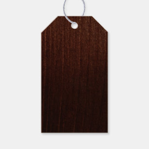 hout cadeaulabel