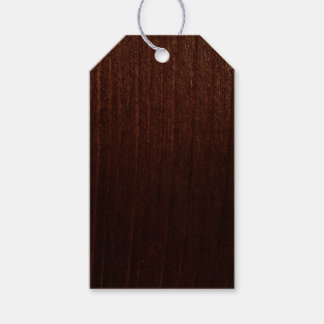 hout cadeaulabel