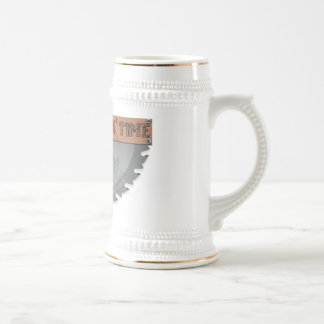 Hout Choppin' Time Stein (geen achtergrond) Bierpul
