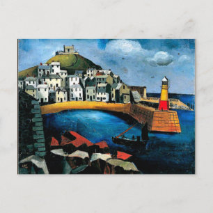 Hout - De haven Briefkaart