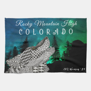 Hout de Howling Wolf Keuken Handdoeken