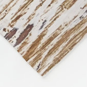 Hout Deer Baby's eerste jaar Foto Collage Fleece Deken (Hoek)