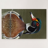 Hout Duck on Water Legpuzzel (Horizontaal)