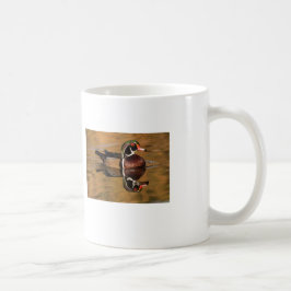 Hout Duck op Golden Lake Koffiemok