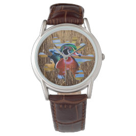 Hout Duck Watch, Duck Hunting Horloge
