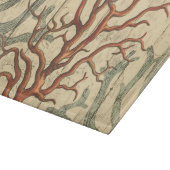 Hout en klein koraal snijplank (Hoek)