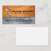 Hout en Metaal | IJzerwaren Visitekaartje (Voorkant / Achterkant)