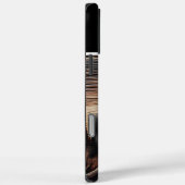 Hout gesneden eland plaque Case-Mate iPhone case (Achterkant / Rechts)