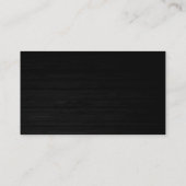 Hout Gewoon grijs Visitekaartje (Achterkant)
