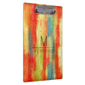 Hout Graan Monogram Klembord (Rechts)