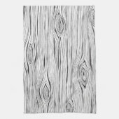 Hout Grain Doodle Tea Towel Theedoek (Verticaal)