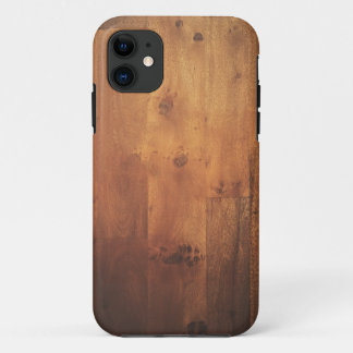 Hout Grain Woodgrain Wood Kijk Patroon iPhone 11 Hoesje