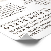 Hout, hamer en nagels, tapijten, tapijten en tapij poster (Hoek)