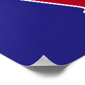 HOUT: honkbal Poster (Hoek)