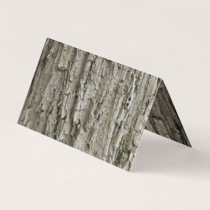 hout - Horizontaal Tent Fold Folded Business Visitekaartjes