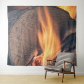 Hout in brand wandkleed (In Situ (horizontaal))