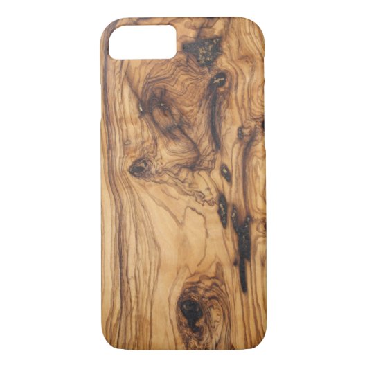 Hout iPhone case olivewood style (Achterkant)