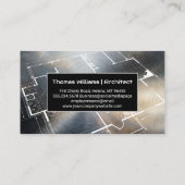 Hout | Kleur | Bouwblauwdrukken Visitekaartje (Achterkant)