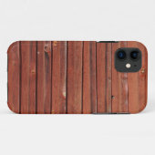 Hout met antiek patina Case-Mate iPhone case (Achterkant (horizontaal))