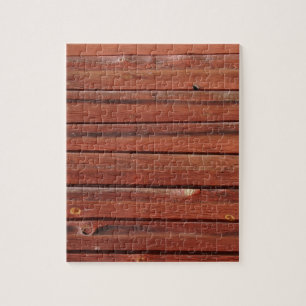 Hout met antieke patina legpuzzel