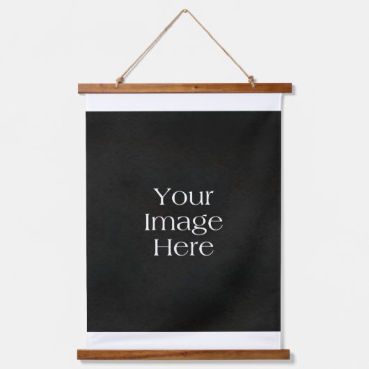 Hout met bovenzijde tegen de muur van de bosbouw hangend wandkleed (Voorkant)