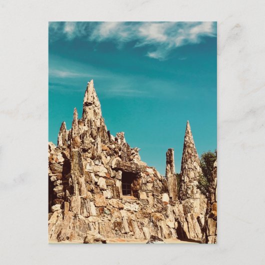 hout met petriet briefkaart (Voorkant)