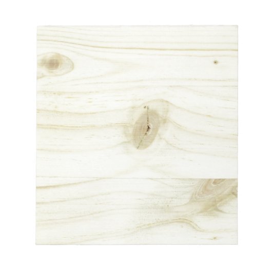 hout notitieblok (Voorkant)