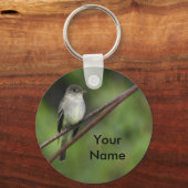 Hout Peewee sleutelhanger (Voorkant)