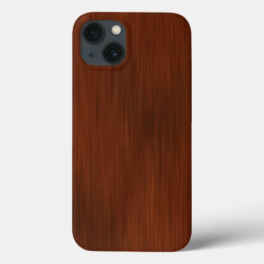 Hout: Redwood Hoesje-Mate iPhone Case (Achterkant)